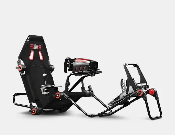 Next Level Racing F-GT Lite folded cockpit