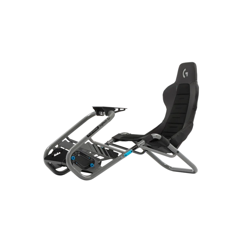 Playseat Trophy cockpit in a living room setting