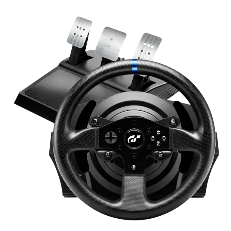Thrustmaster T300 RS GT wheel with three-pedal set